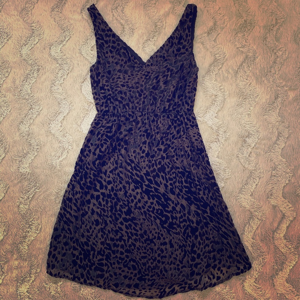 Grey & black dress